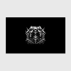 Бумага для упаковки Metallica - four skulls, цвет: 3D-принт
