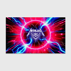 Бумага для упаковки Metallica - neon glow, цвет: 3D-принт