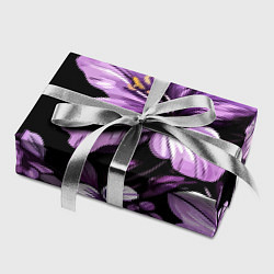 Бумага для упаковки Лилии винтажный узор, цвет: 3D-принт — фото 2