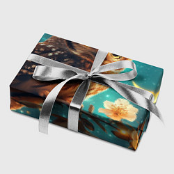 Бумага для упаковки Сова на фоне ночного неба, цвет: 3D-принт — фото 2