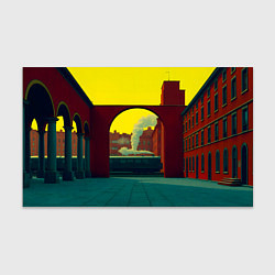 Бумага для упаковки Арт с поездом, цвет: 3D-принт