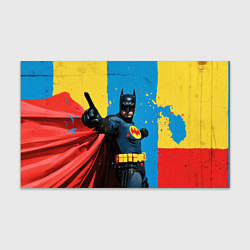 Бумага для упаковки Бэтмен предупреждает, цвет: 3D-принт
