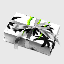 Бумага для упаковки Monster energy пальмы, цвет: 3D-принт — фото 2