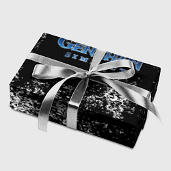 Бумага для упаковки Genshin Impact брызги красок, цвет: 3D-принт — фото 2