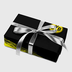 Бумага для упаковки Borussia жёлтые полосы, цвет: 3D-принт — фото 2