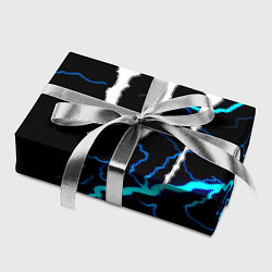 Бумага для упаковки Monster energy неоновые молнии, цвет: 3D-принт — фото 2