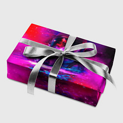 Бумага для упаковки Космонавт в космическом море, цвет: 3D-принт — фото 2