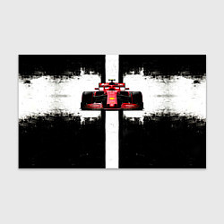 Бумага для упаковки Формула 1 в черно-белом, цвет: 3D-принт