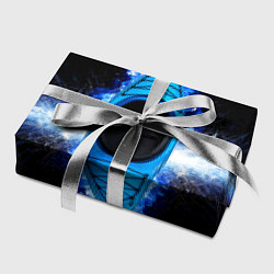 Бумага для упаковки Каяк в синем пламени, цвет: 3D-принт — фото 2