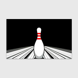 Бумага для упаковки Кегля на черном, цвет: 3D-принт