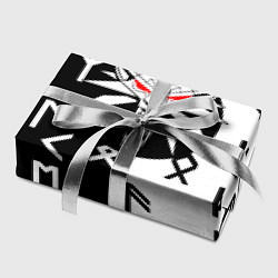 Бумага для упаковки Ведьмак славянский паттерн, цвет: 3D-принт — фото 2