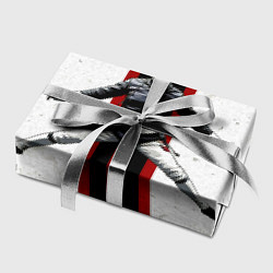Бумага для упаковки Фехтовальщик с двумя саблями, цвет: 3D-принт — фото 2