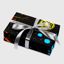 Бумага для упаковки Borussia neon splash, цвет: 3D-принт — фото 2