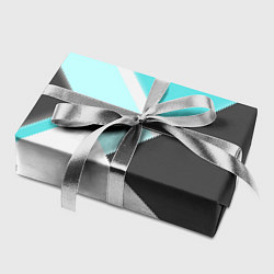 Бумага для упаковки Color black blue, цвет: 3D-принт — фото 2