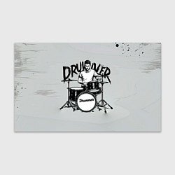 Бумага для упаковки Барабанщик на сером, цвет: 3D-принт