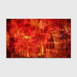 Бумага для упаковки Абстракция - red paint strokes with splashes of ye, цвет: 3D-принт