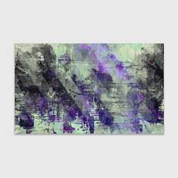 Бумага для упаковки Абстракция - atomic violet in green, цвет: 3D-принт