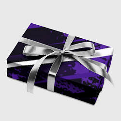 Бумага для упаковки Color black purple line, цвет: 3D-принт — фото 2
