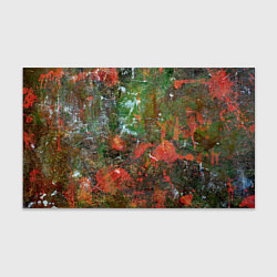 Бумага для упаковки Абстракция - red-green, цвет: 3D-принт
