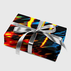 Бумага для упаковки Monster energy огонь и лёд искры, цвет: 3D-принт — фото 2