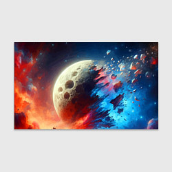 Бумага для упаковки Разрыв космического тела - нейроарт, цвет: 3D-принт