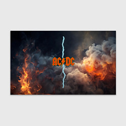 Бумага для упаковки ACDC логотип группы с молнией, цвет: 3D-принт