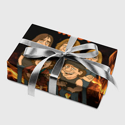 Бумага для упаковки ACDC в мультяшном стиле, цвет: 3D-принт — фото 2