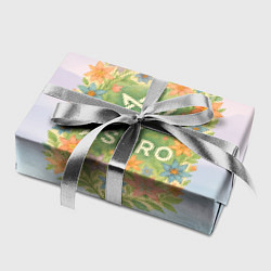 Бумага для упаковки Astro цветочный логотип, цвет: 3D-принт — фото 2