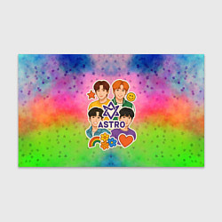 Бумага для упаковки Astro коллаж из стикеров, цвет: 3D-принт