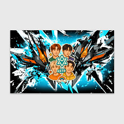 Бумага для упаковки Astro коллаж из стикеров, цвет: 3D-принт