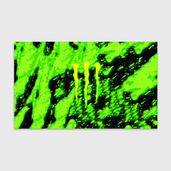 Бумага для упаковки Monster energy кислотное лого, цвет: 3D-принт