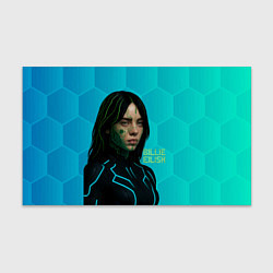 Бумага для упаковки Билли Айлиш киберпанк, цвет: 3D-принт