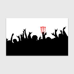 Бумага для упаковки Monster energy rock black, цвет: 3D-принт