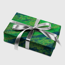 Бумага для упаковки Абстракция - green paint strokes, цвет: 3D-принт — фото 2