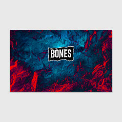 Бумага для упаковки Логотип Bones, цвет: 3D-принт