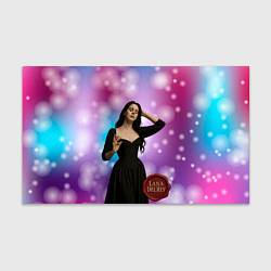 Бумага для упаковки Lana Del Rey закрыла глаза, цвет: 3D-принт