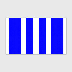 Бумага для упаковки Color white blue line, цвет: 3D-принт