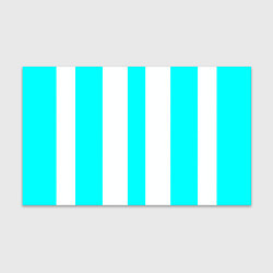 Бумага для упаковки Color light blue white lines, цвет: 3D-принт