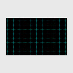 Бумага для упаковки Color black blue crosses, цвет: 3D-принт