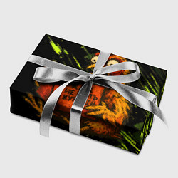 Бумага для упаковки Курица читает книгу как не быть курицей, цвет: 3D-принт — фото 2