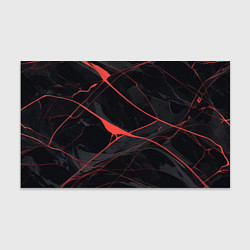 Бумага для упаковки Текстура мрамора с красными полосками