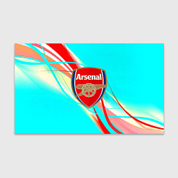 Бумага для упаковки Arsenal stripes