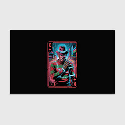 Бумага для упаковки Кибер Фредди Крюгер в Неоновом городе, цвет: 3D-принт