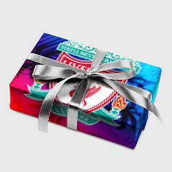 Бумага для упаковки Liverpool неоновые тропики, цвет: 3D-принт — фото 2