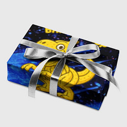 Бумага для упаковки Бананозавр динозавр из бананов, цвет: 3D-принт — фото 2