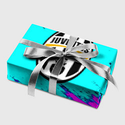 Бумага для упаковки Juventus неоновые краски, цвет: 3D-принт — фото 2