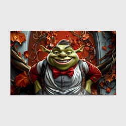 Бумага для упаковки Шрек в деловом костюме, цвет: 3D-принт