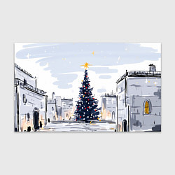 Бумага для упаковки Новый год минимализм, цвет: 3D-принт