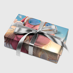 Бумага для упаковки Новогодний конь сэлфи, цвет: 3D-принт — фото 2