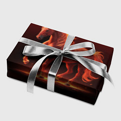 Бумага для упаковки Узор с конем огнем, цвет: 3D-принт — фото 2